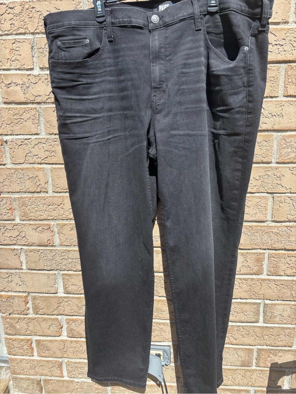 New Men’s Paige Wilcox Jeans Black Size 44